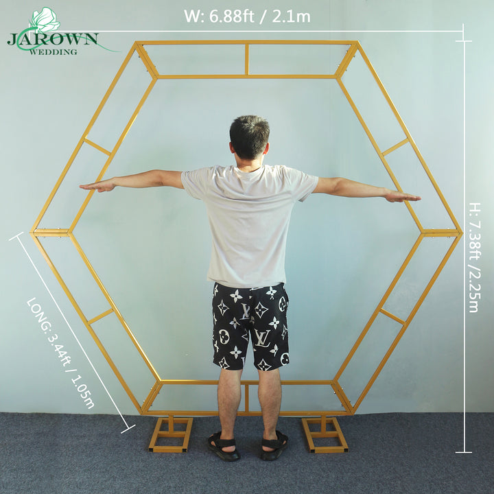 2 Colors Paint Hexagon Pro Arch