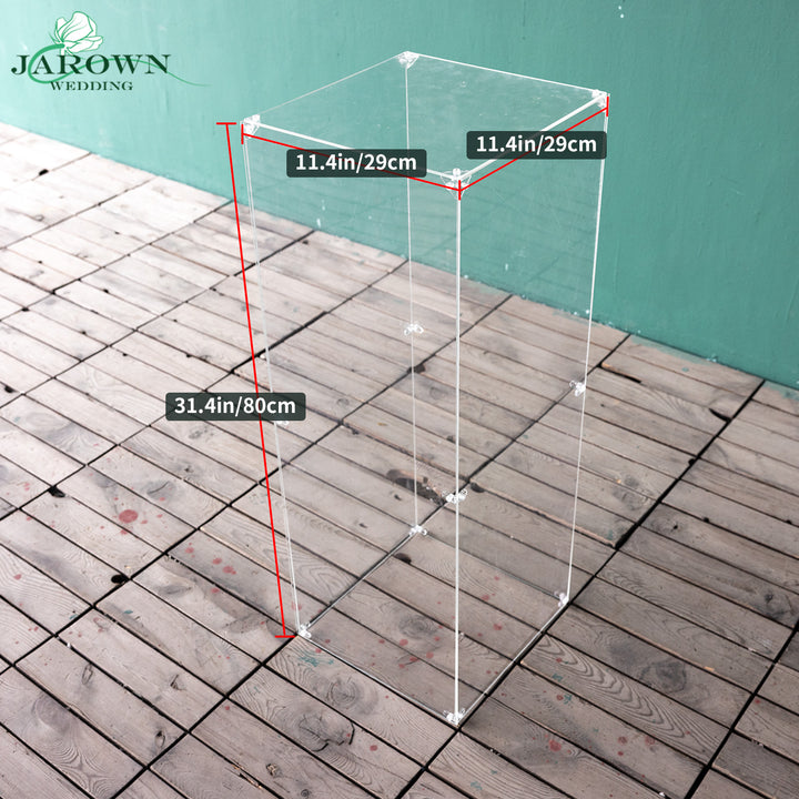 Acrylic Clear Cuboid Pro Stand