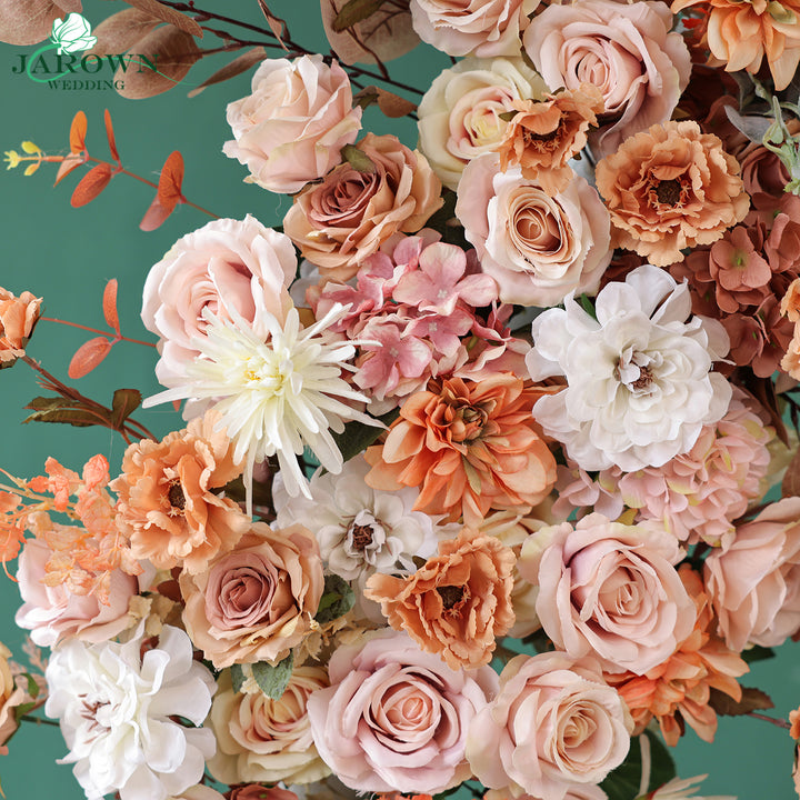 Backdrop Flower in Beige/Brown/White