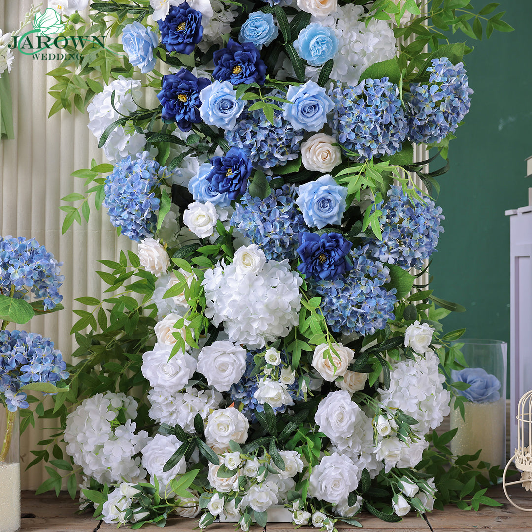 Aisle &amp; Backdrop Flower in Blue/White/Green