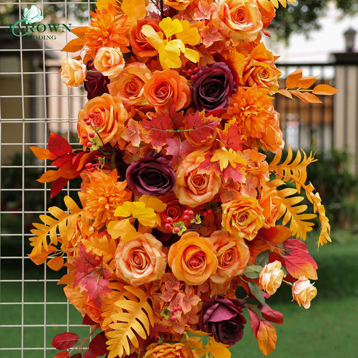 Aisle & Backdrop Flower in Orange