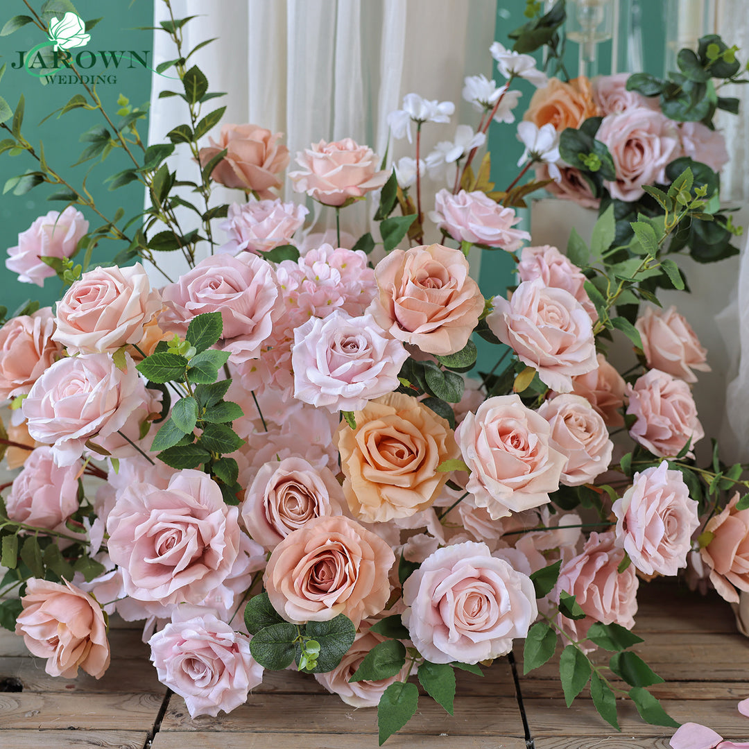 Aisle & Backdrop Flower in Pink/White/Green