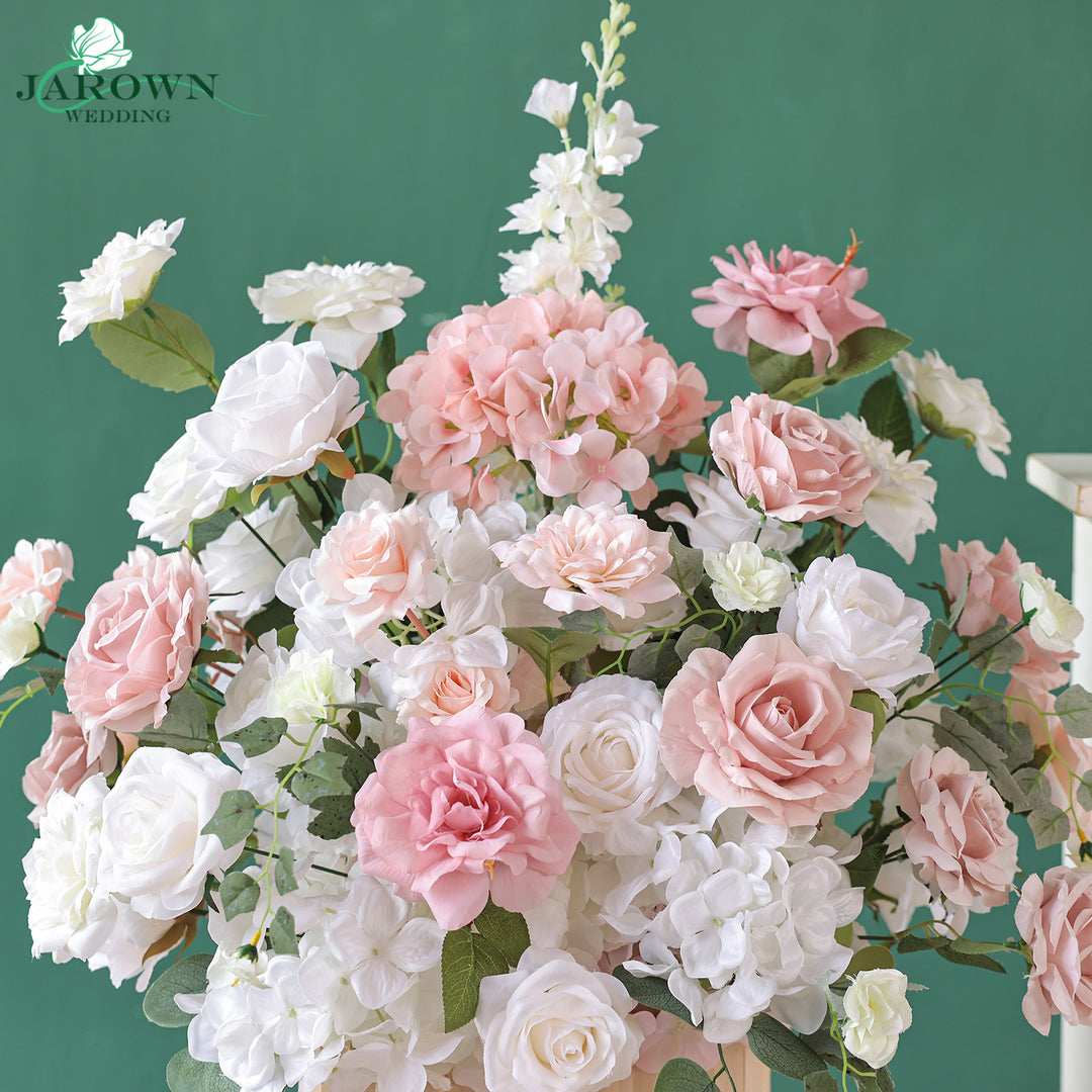 Aisle & Backdrop Flower in Pink/White/Green