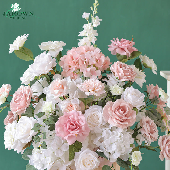 Aisle & Backdrop Flower in Pink/White/Green