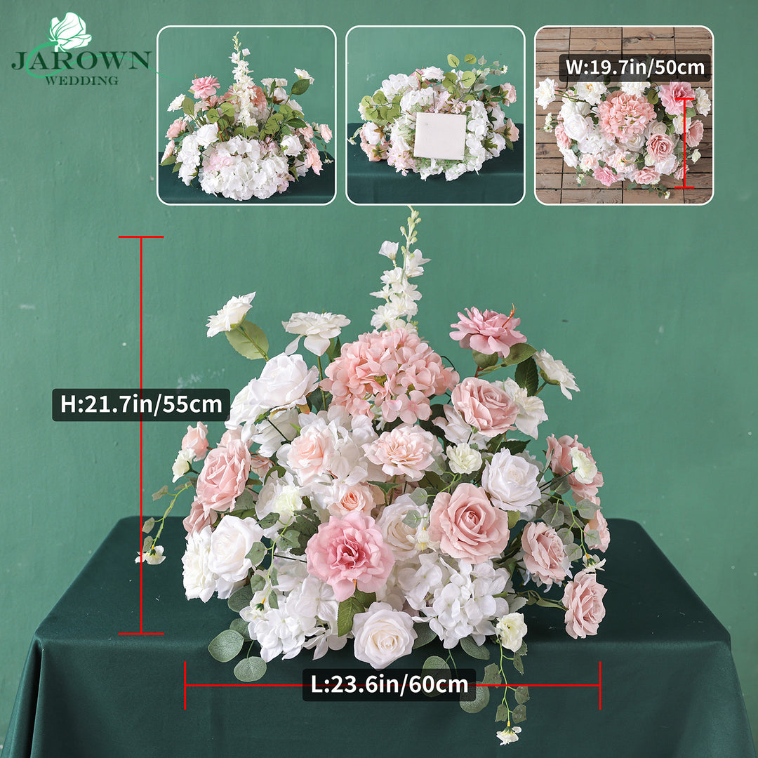 Aisle & Backdrop Flower in Pink/White/Green