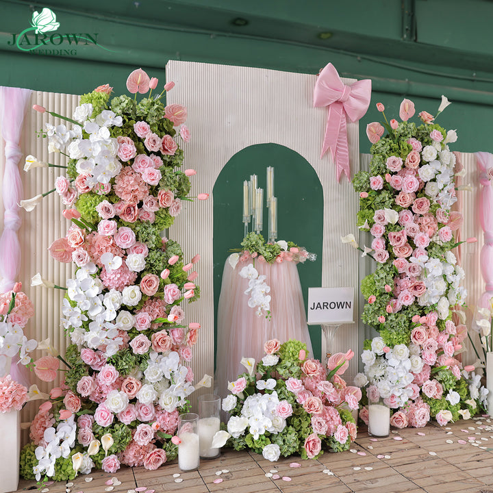 Aisle & Backdrop Flower in Pink/White/Green