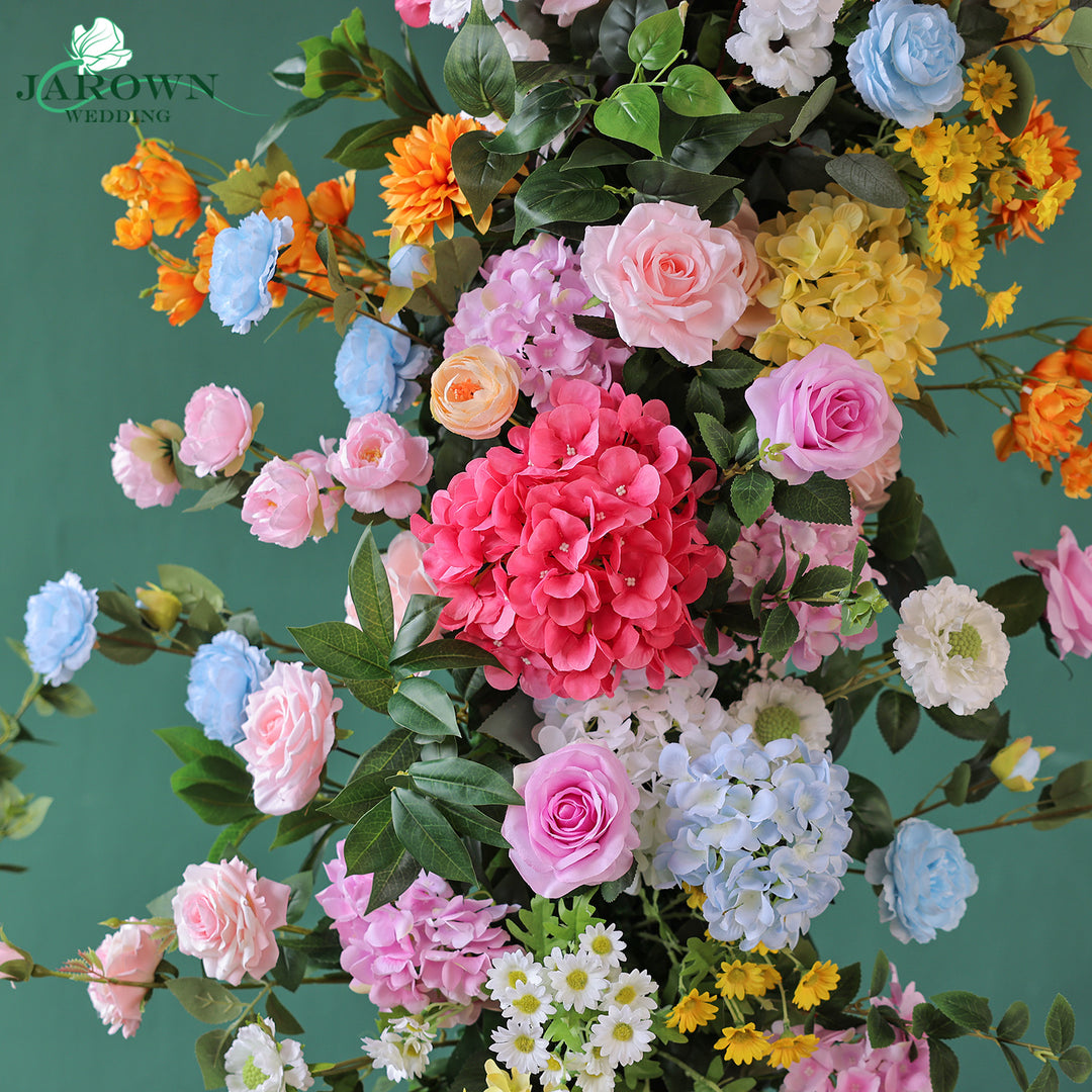 Aisle & Backdrop Flower in Pink/Yellow/Blue/Green