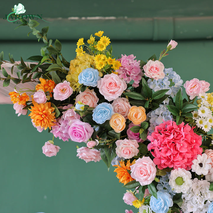 Aisle & Backdrop Flower in Pink/Yellow/Blue/Green
