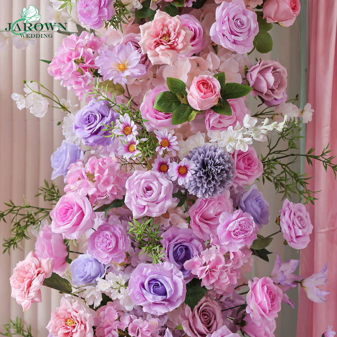 Aisle & Backdrop Flower in Purple/Pink/Green