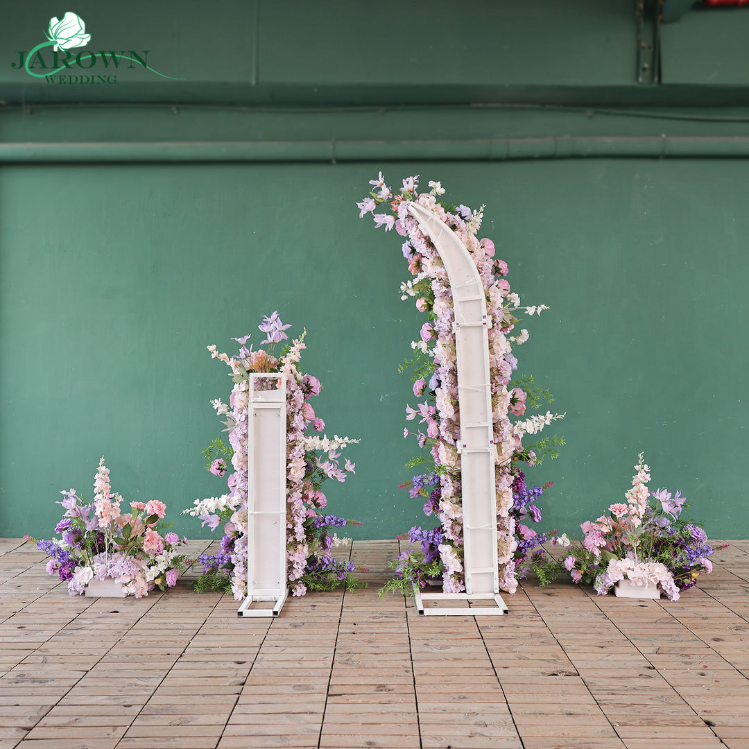 Aisle & Backdrop Flower in Purple/Pink/Green