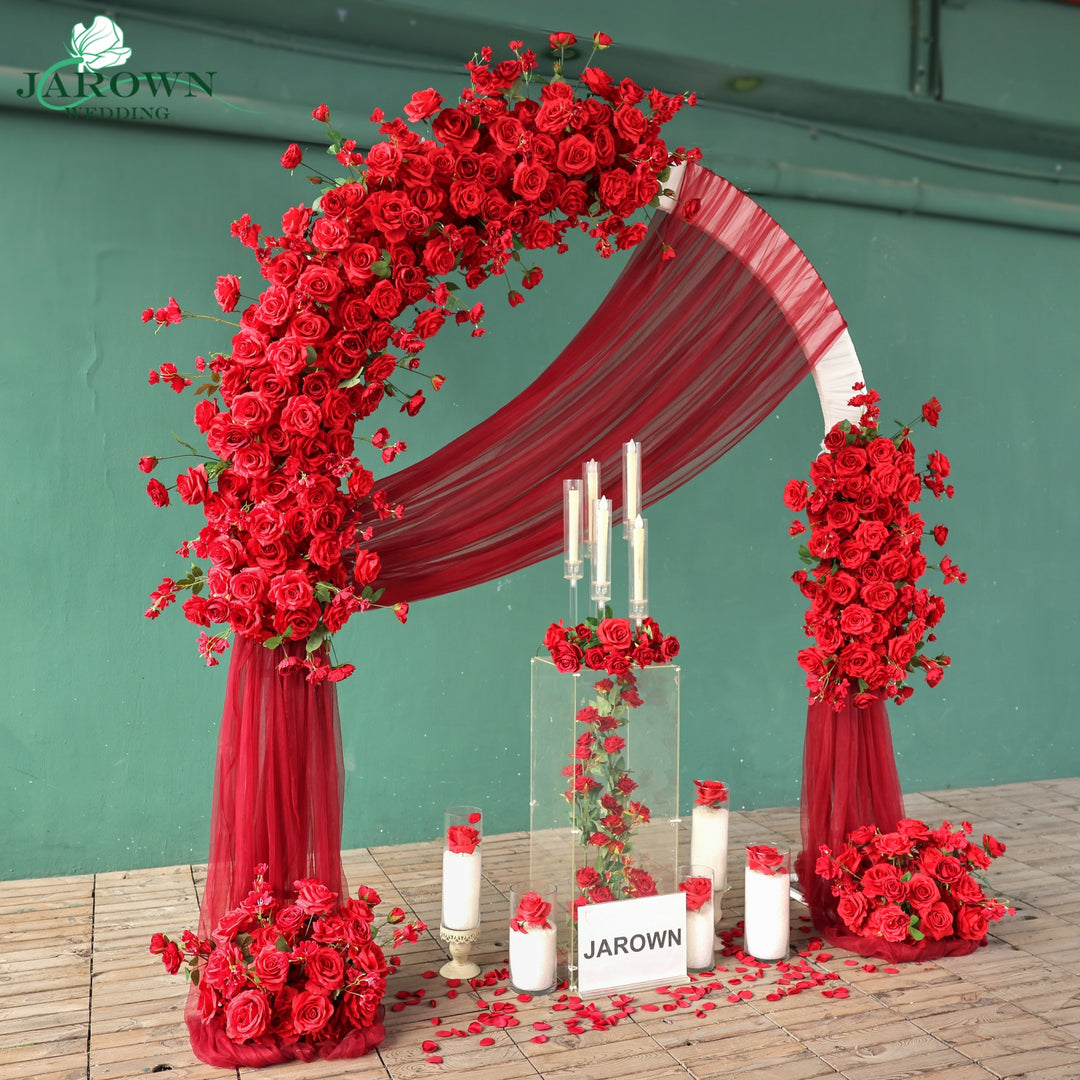 Aisle & Backdrop Flower in Red