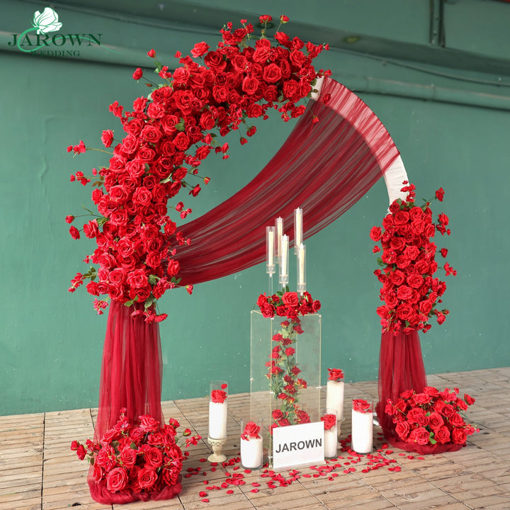 Aisle & Backdrop Flower in Red