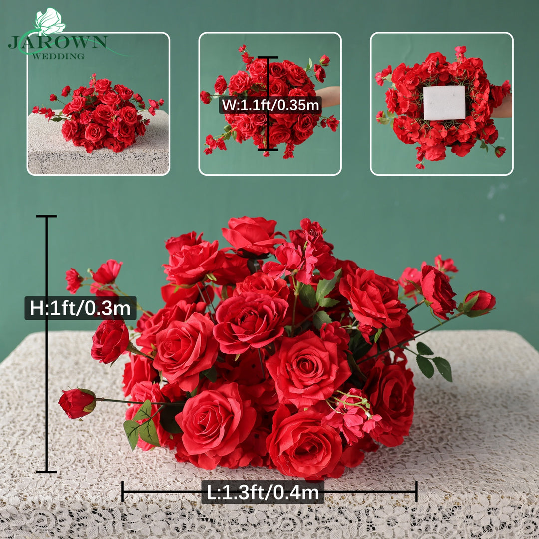 Aisle & Backdrop Flower in Red