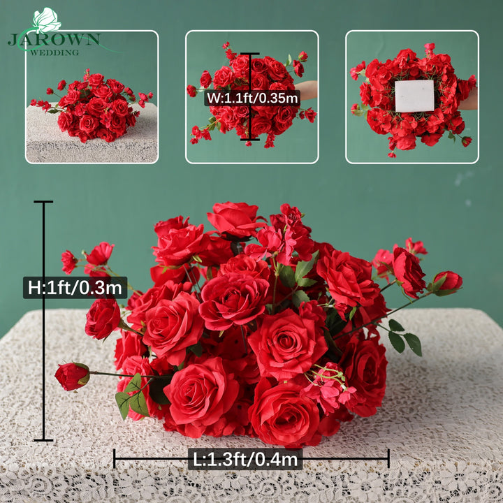 Aisle & Backdrop Flower in Red
