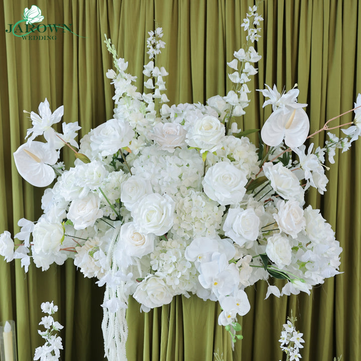 Aisle & Backdrop Flower in White