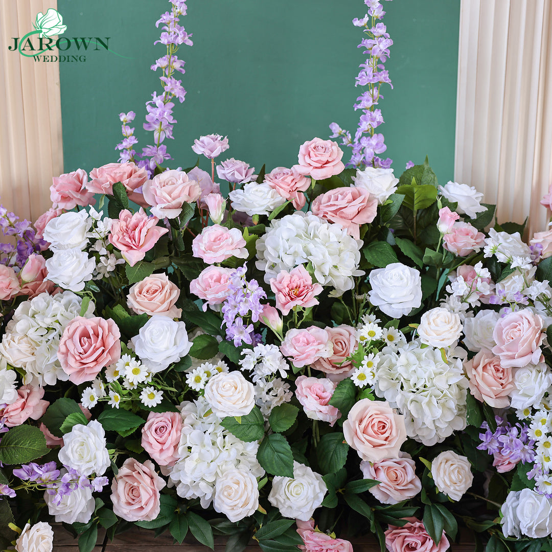 Aisle & Centerpiece in Pink/White/Purple