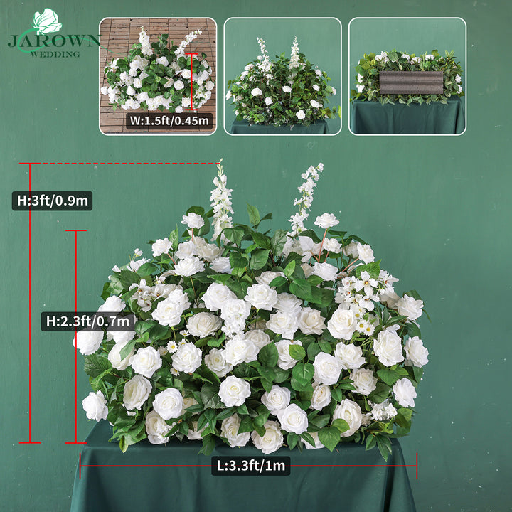 Aisle in White/Green