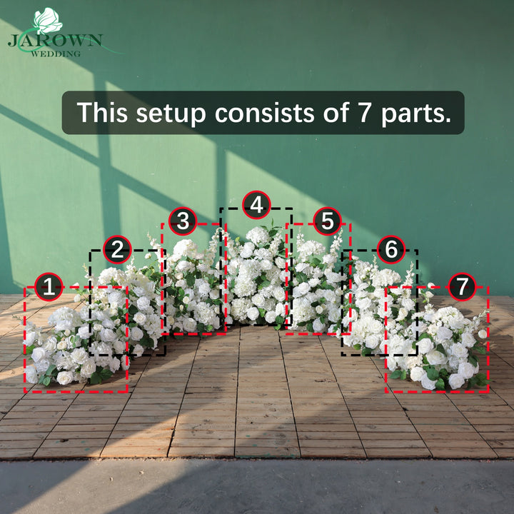 Aisle in White/Green