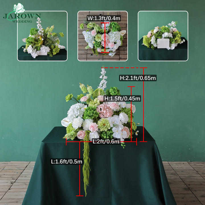 Aisle in Green/Pink/White