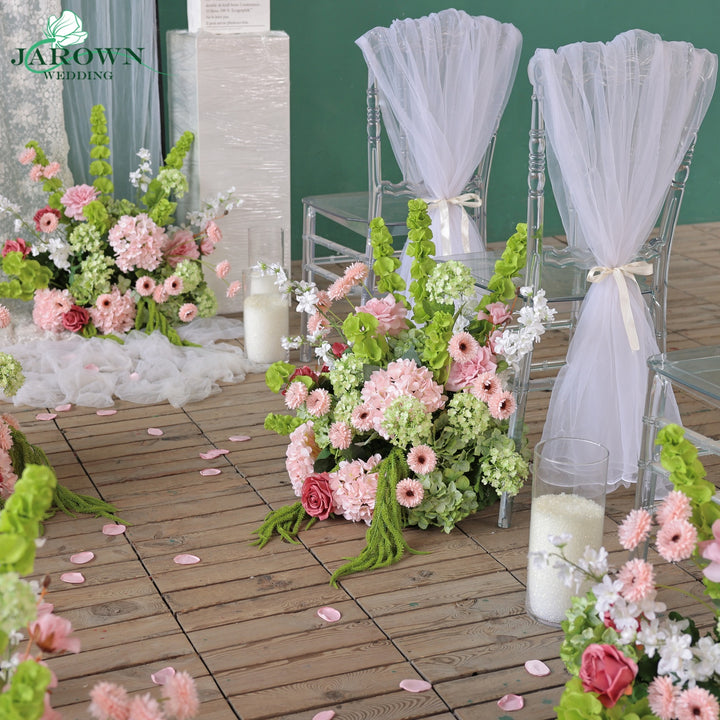 Aisle in Green/Pink/White
