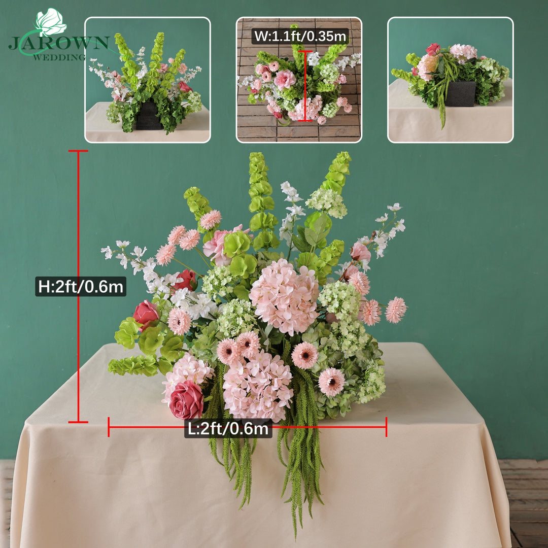 Aisle in Green/Pink/White