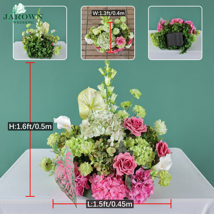 Aisle in Pink/Green