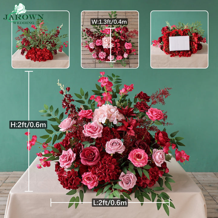 Aisle in Red/Pink