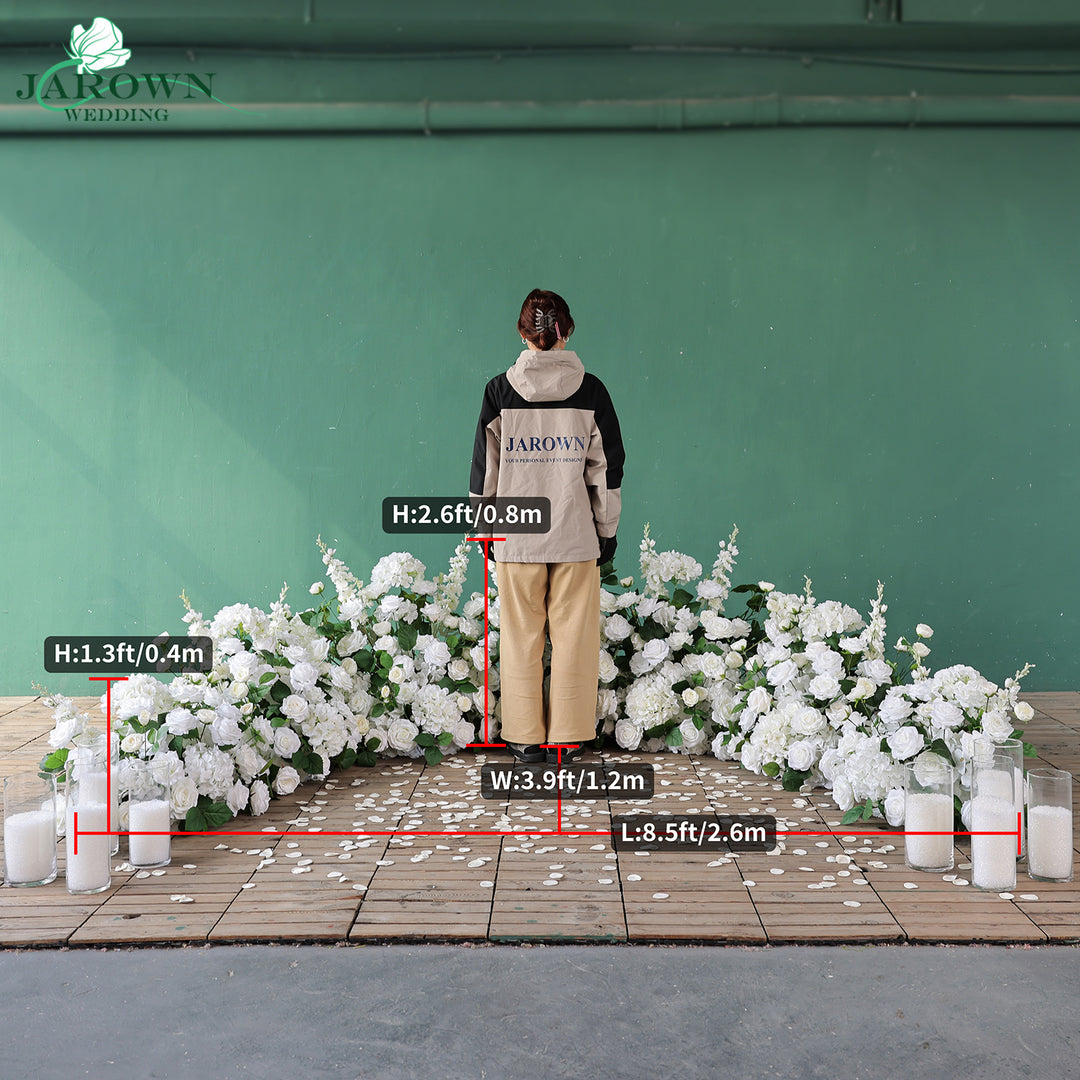 Aisle in White/Green