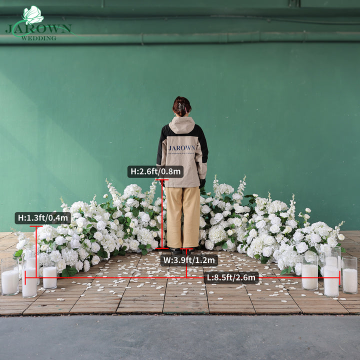 Aisle in White/Green