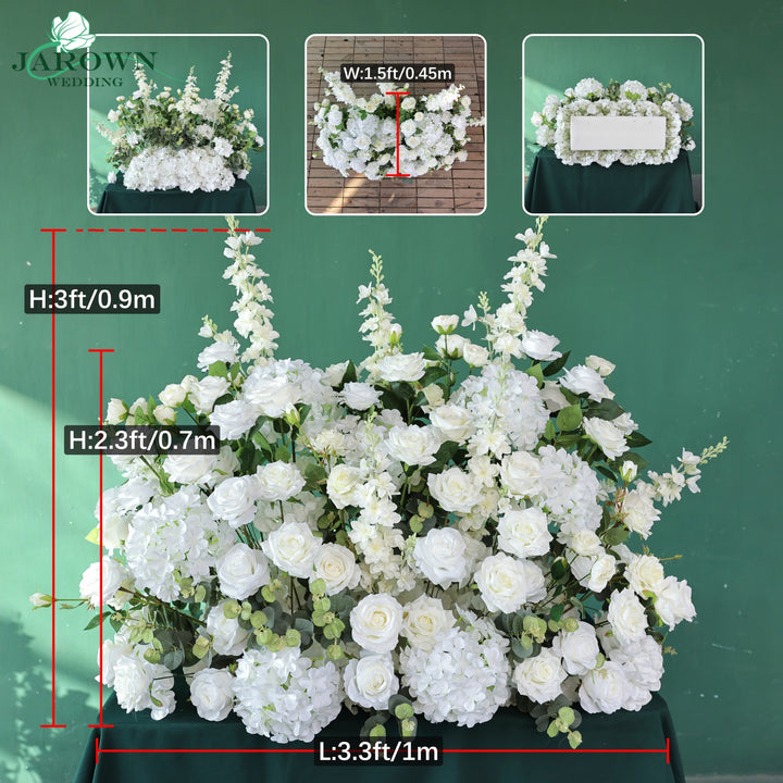 Aisle in White/Green