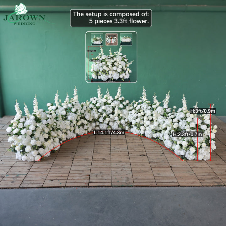 Aisle in White/Green