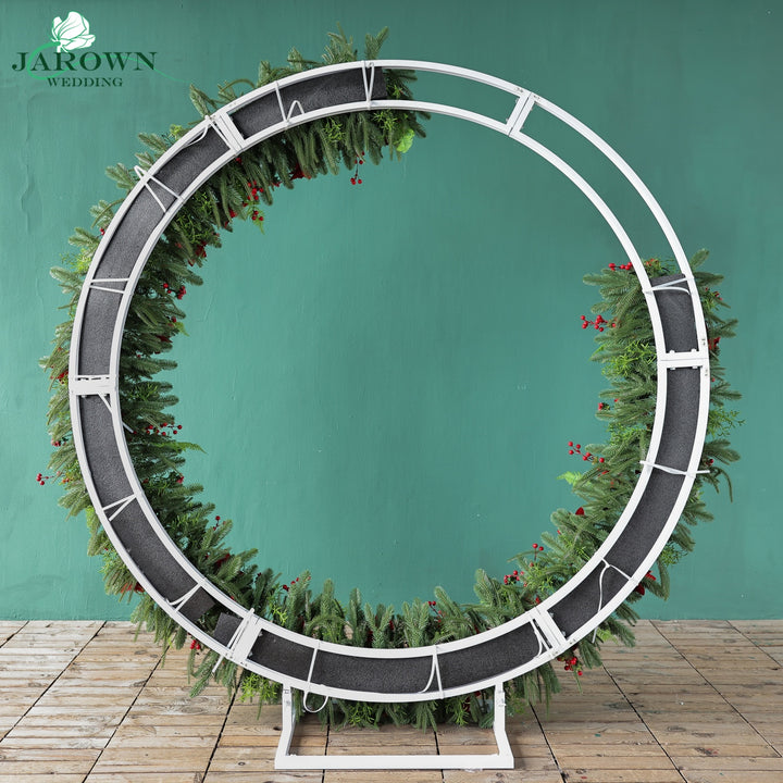 Arch&Backdrop in Red/Green