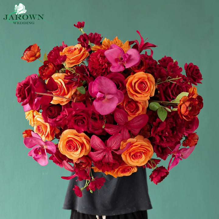 Aisle&Centerpiece in Red/Orange