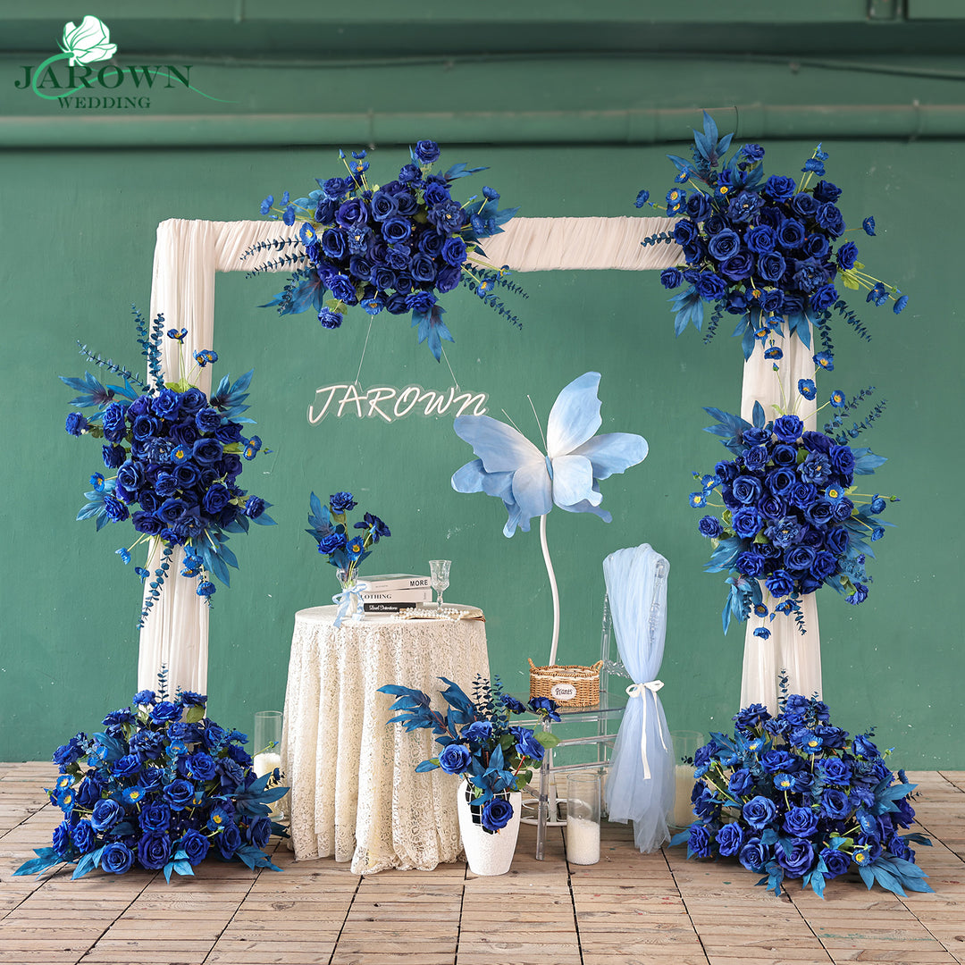 Backdrop Flower in Blue
