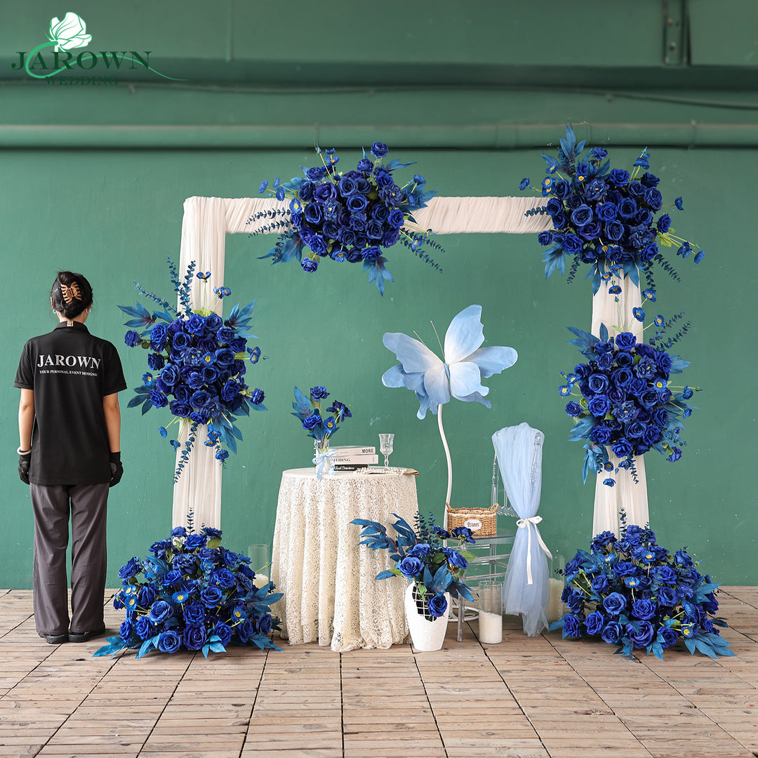 Backdrop Flower in Blue