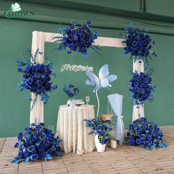 Backdrop Flower in Blue
