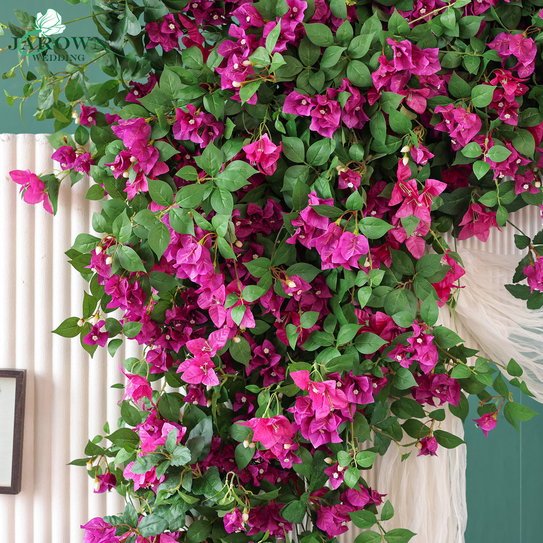 Backdrop Flower in Green/Pink
