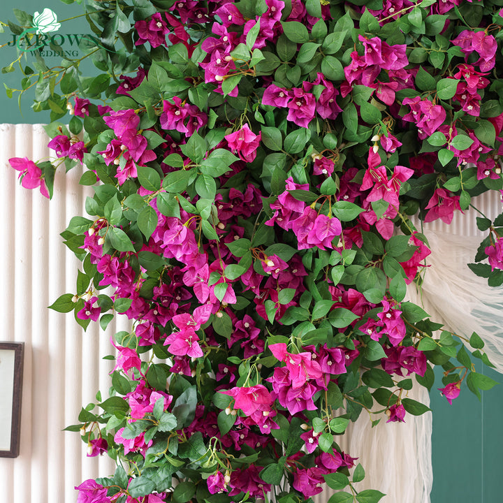 Backdrop Flower in Green/Pink