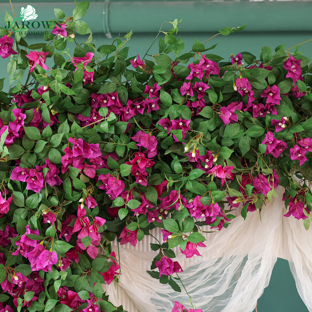 Backdrop Flower in Green/Pink