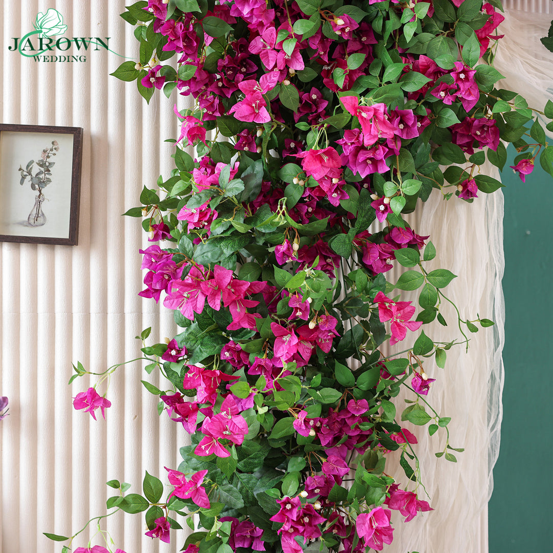 Backdrop Flower in Green/Pink