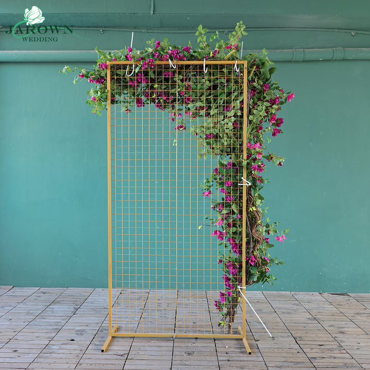 Backdrop Flower in Green/Pink