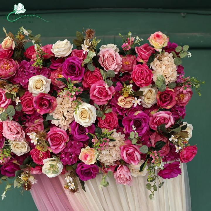 Backdrop Flower in Pink/Champagne