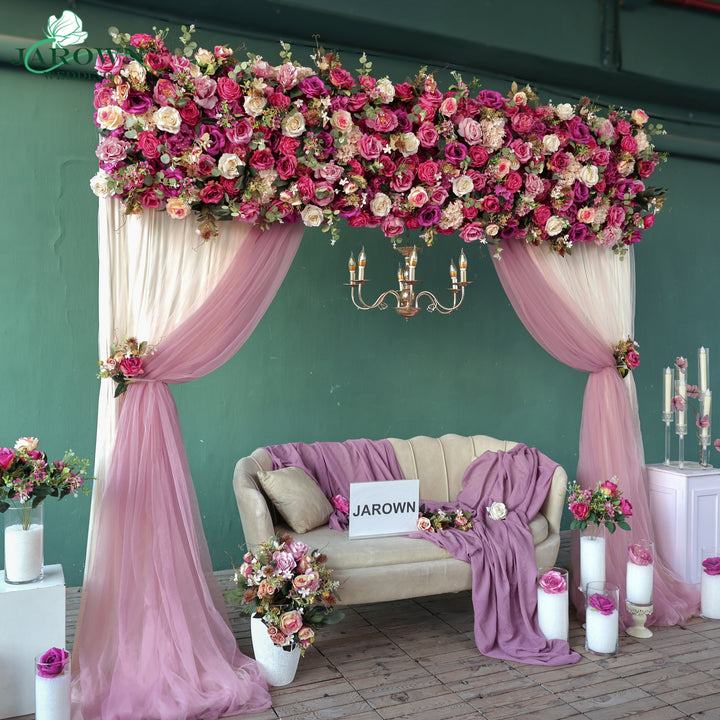 Backdrop Flower in Pink/Champagne
