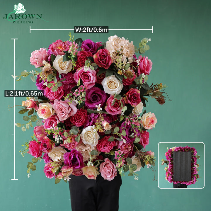 Backdrop Flower in Pink/Champagne