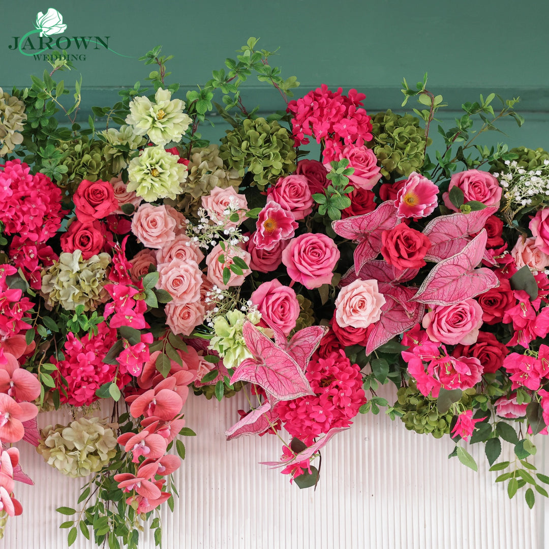 Backdrop Flower in Pink/Green