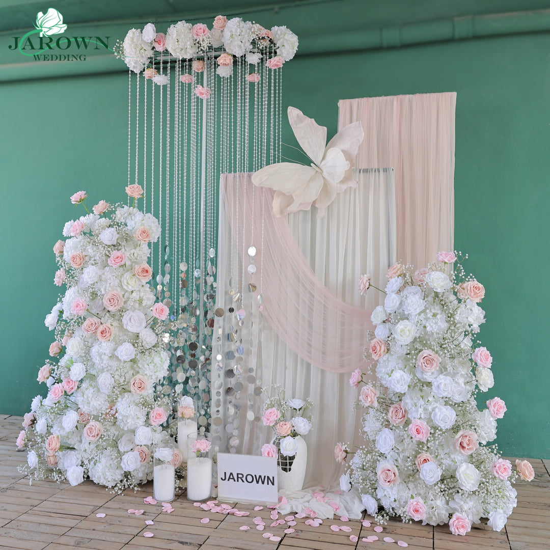 Backdrop Flower in Pink/White