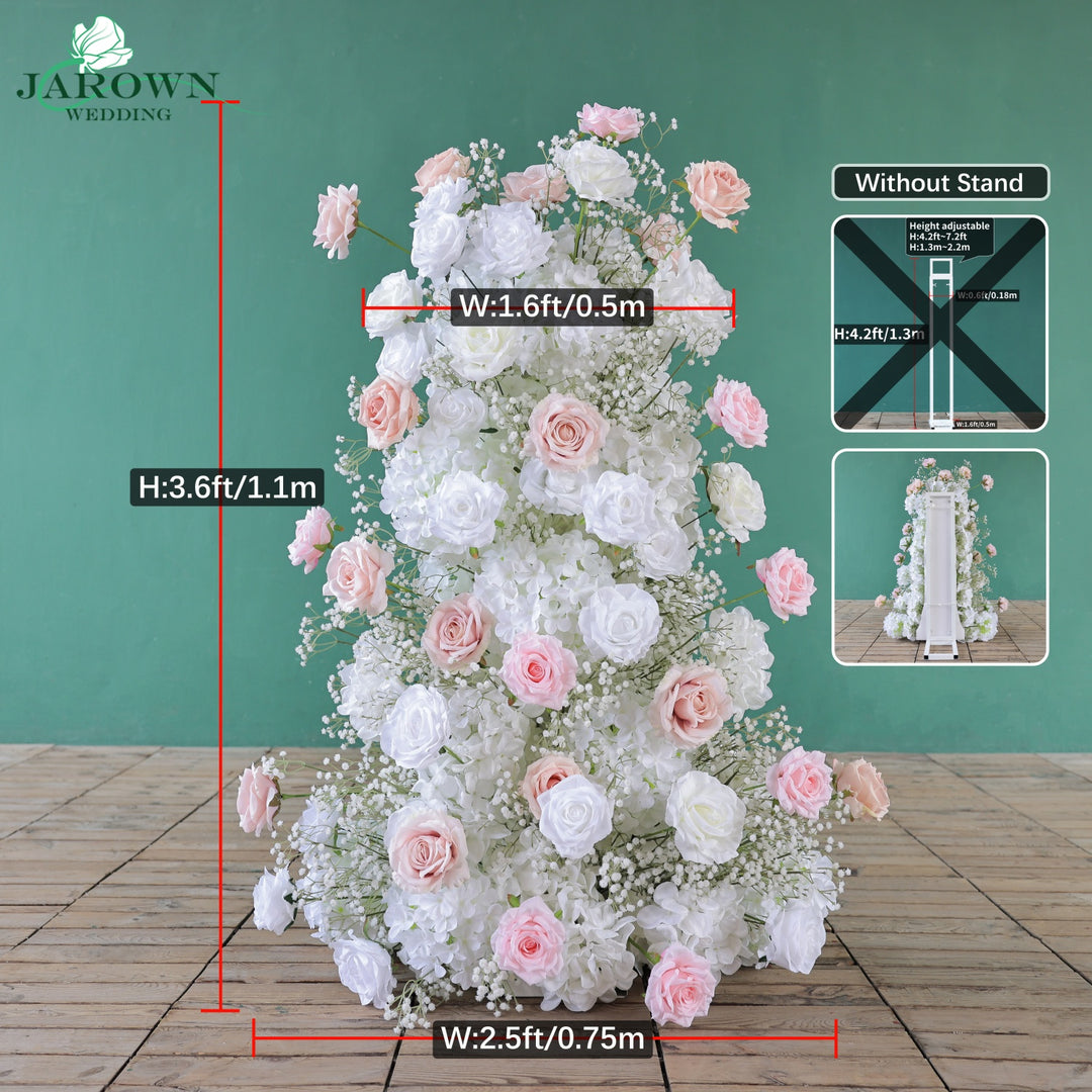 Backdrop Flower in Pink/White