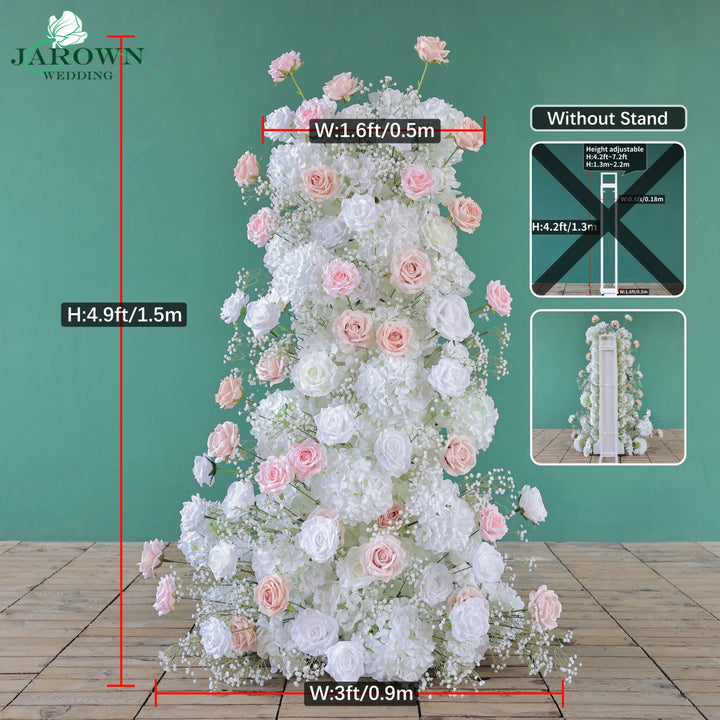 Backdrop Flower in Pink/White