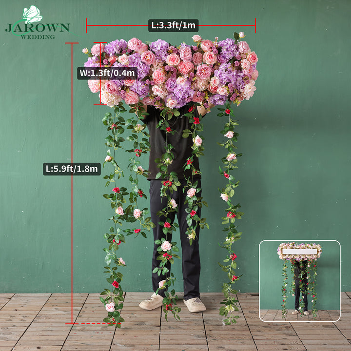 Backdrop Flower in Purple/Pink