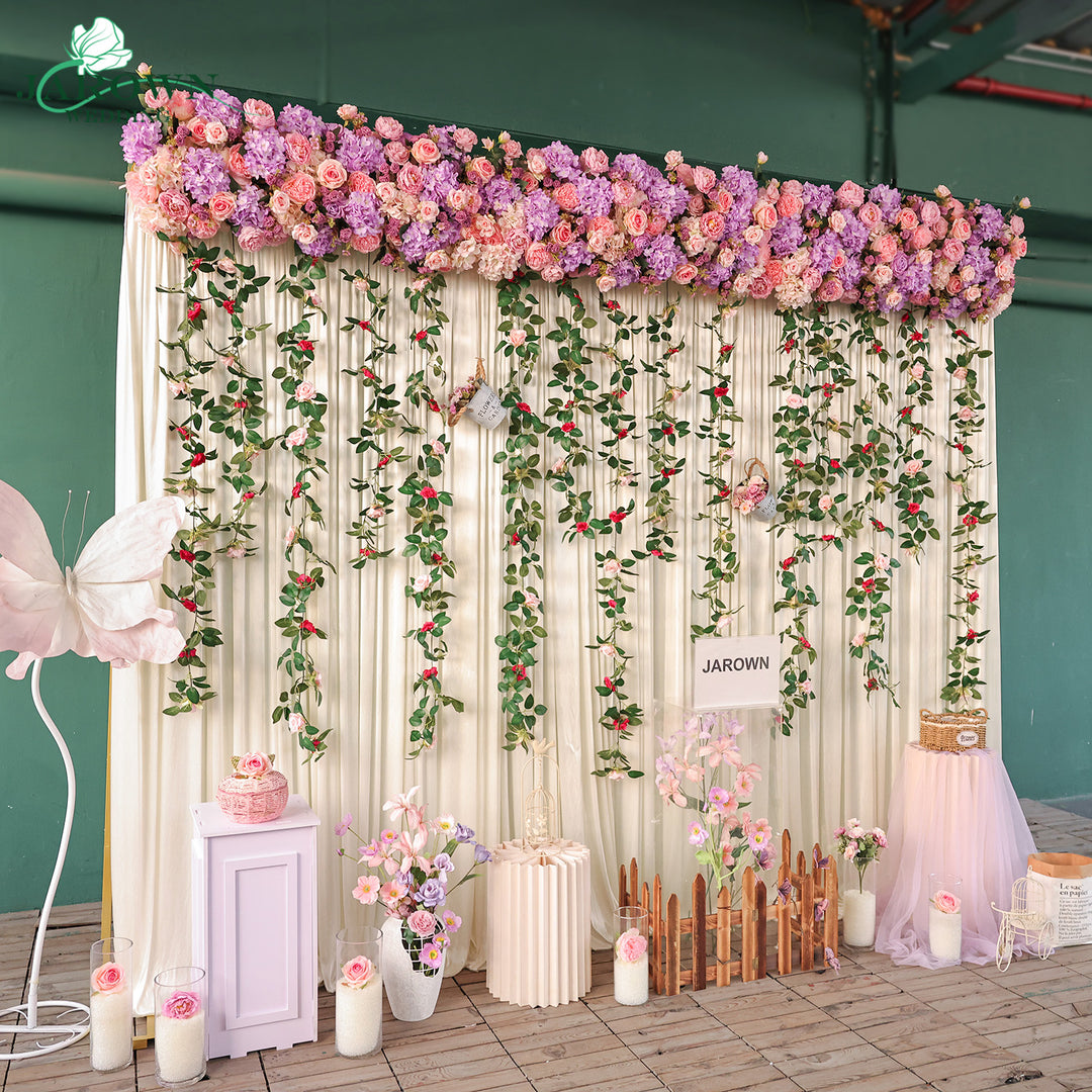 Backdrop Flower in Purple/Pink